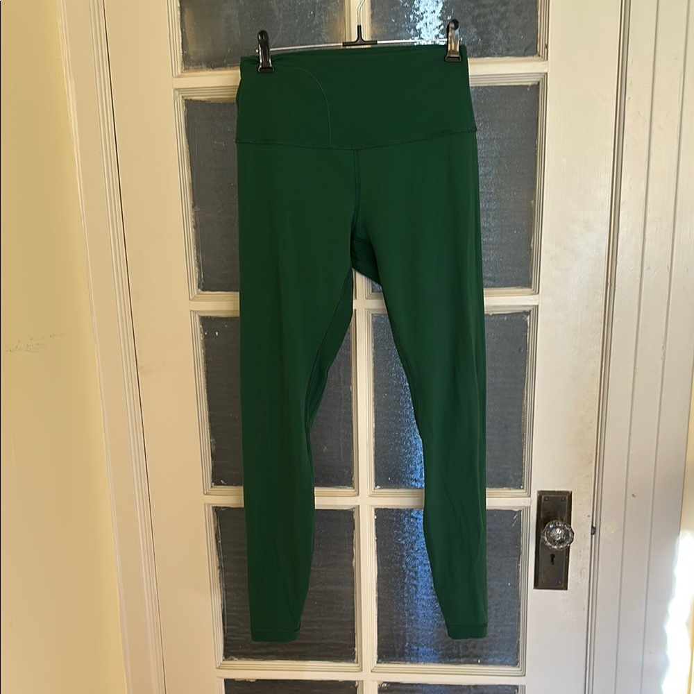 Lululemon Green High-Waisted Leggings Sz 8